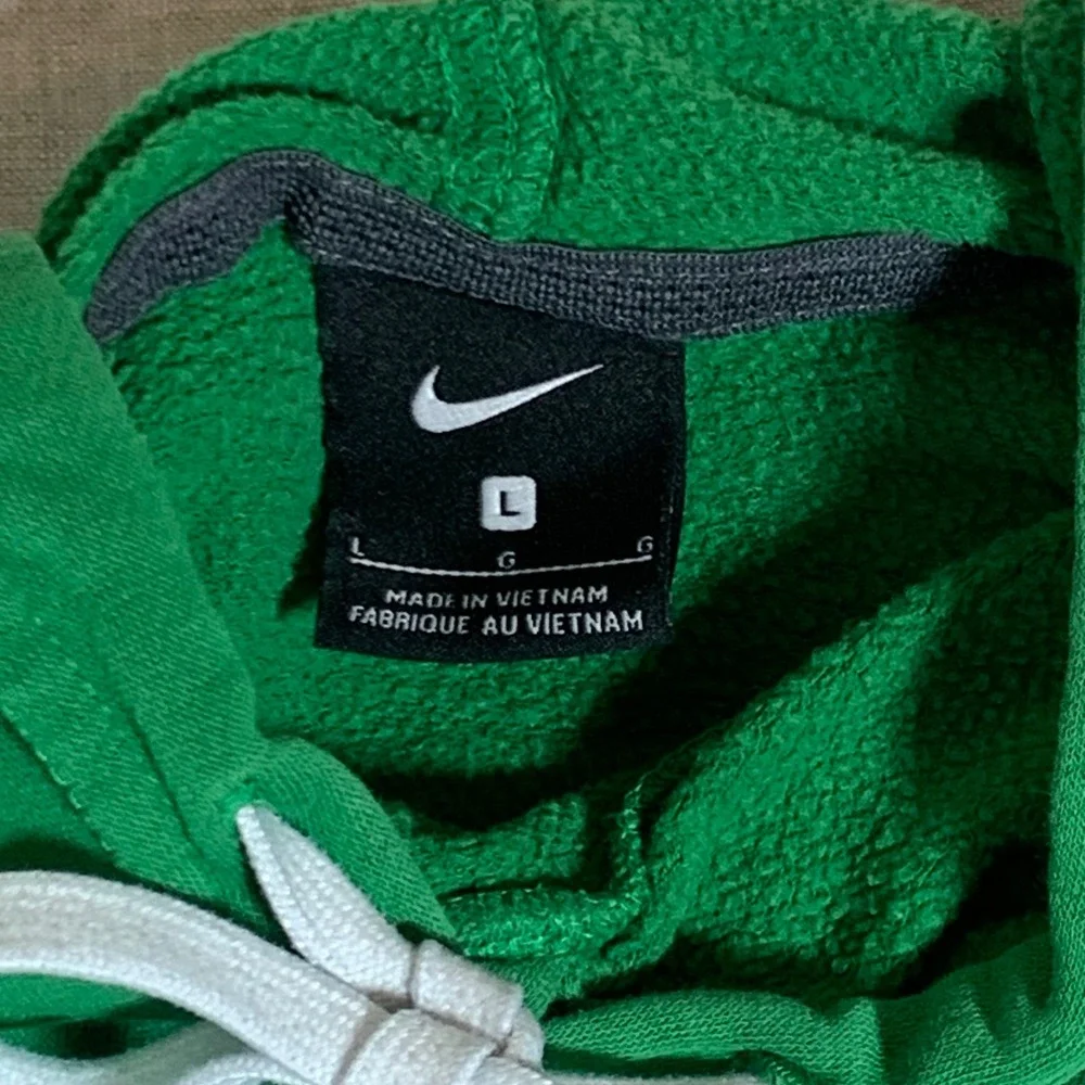 Nike Oregon Ducks Hoodie Women's Large Green Excellent‎  Pullover Logo